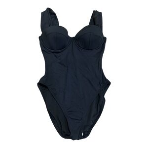 Kate Spade Classic Black One-Piece Swimsuit